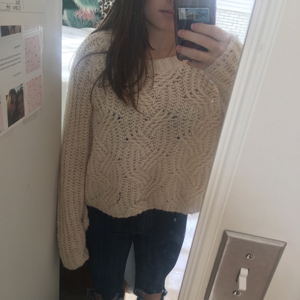 Beautiful ivory sweater